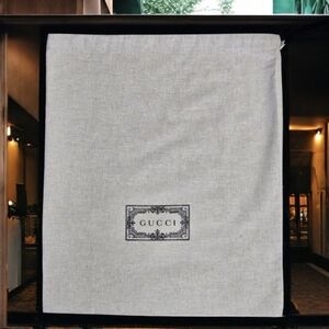 Gucci Light Gray Storage Bag